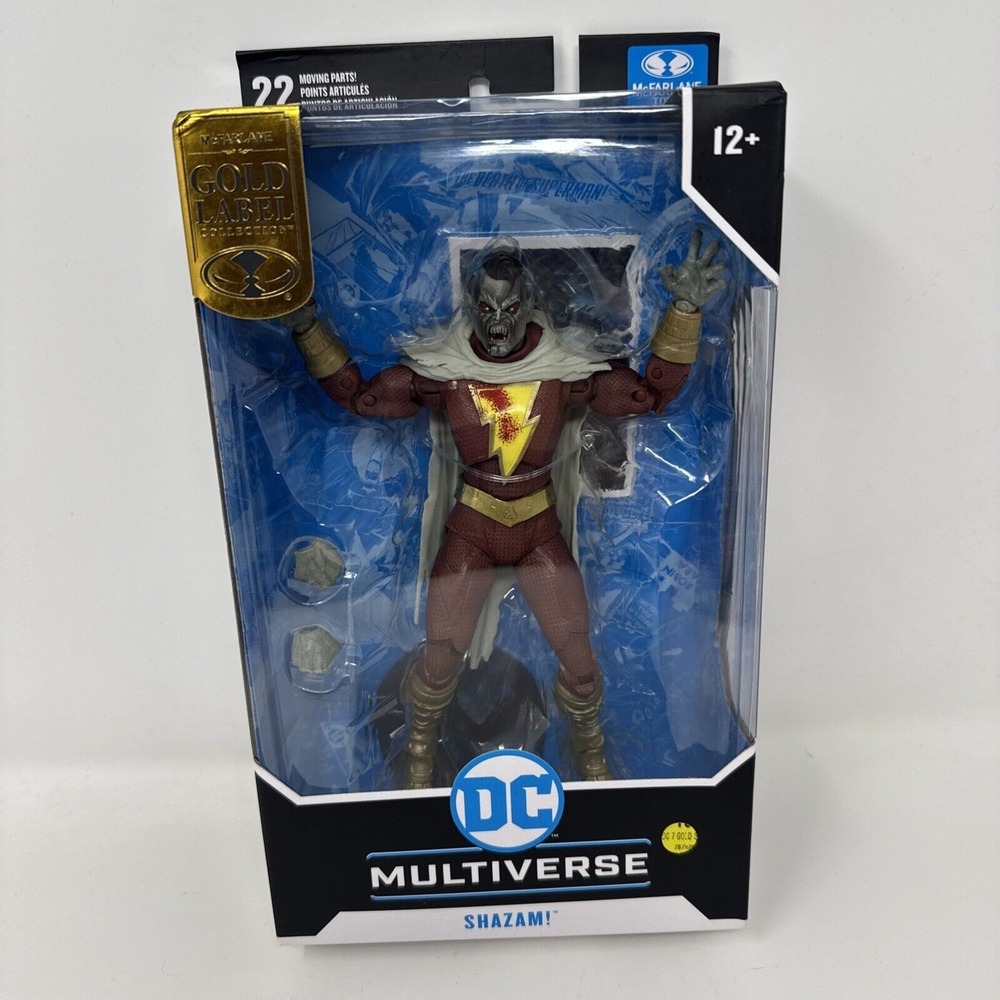 McFarlane DC Multiverse Shazam DC vs Vampires‎ Gold Label 7" Action Figure New